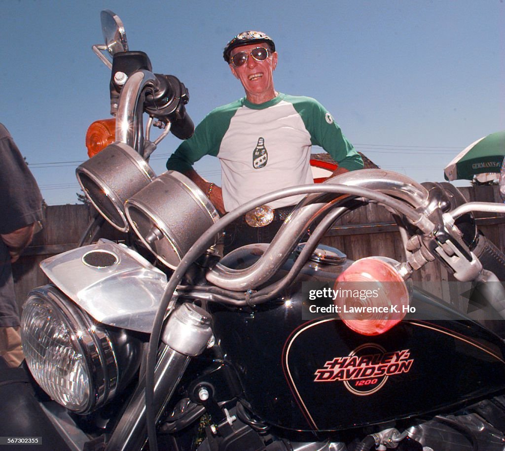 HollisterBikers from all over the country coming into Hollister for the 50th anniversary of the inc