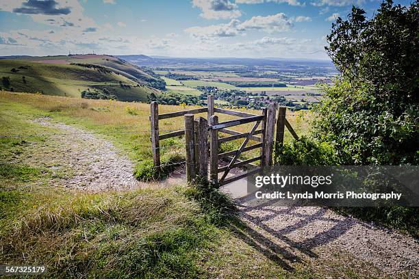 devil's dyke south downs, sussex - south downs imagens e fotografias de stock