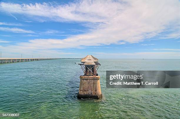 bahia honda bridge - bahia honda key stock pictures, royalty-free photos & images