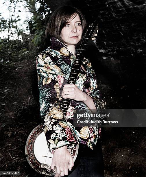 English folk singer and musician Emily Portman, 30th April 2015.