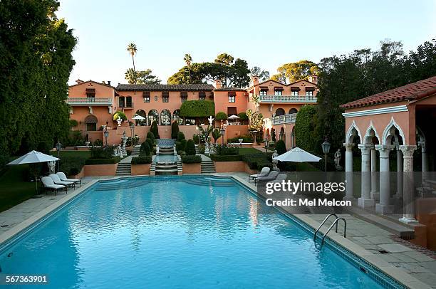 The two-house, five-acre Beverly Hills estate, the onetime residence of newspaper czar William Randolph Hearst and his girlfriend, actress Marion...
