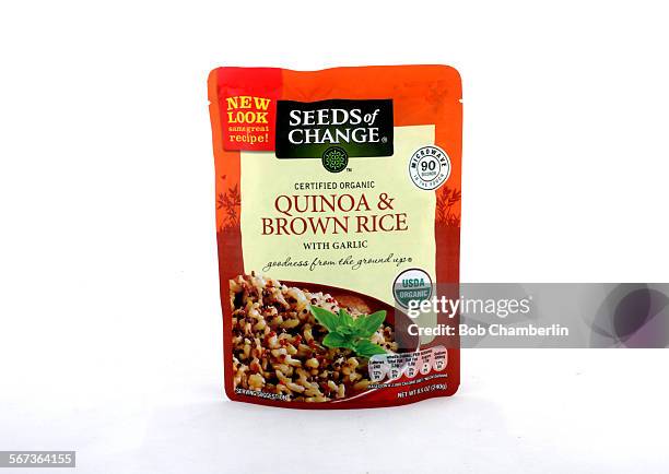 Quinoa & Brown Rice with garlic, which was one of the convenience foods that nutritionists Elizabeth Lee and Andy Bellatti found on OCTOBER 06, 2014.