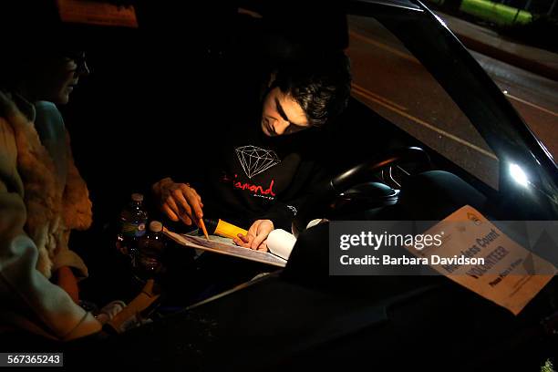 Jan 30, 2015- Arya Hadidi and his mother Nisrin Hadidi, 53 were part of a group of volunteers who counted the homeless on Brentwood's first-ever...