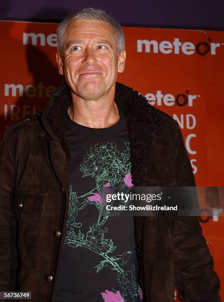 S Adam Clayton attends The Meteor Ireland Music Awards 2006, the annual radio station awards recognising the best-selling artists of the previous...