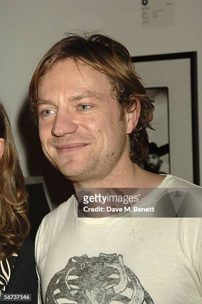 Jim Threapleton attends The Rise and Fall of Yummy Mummy Book Launch Party at the Proud Gallary on February 2, 2006 in London, England.