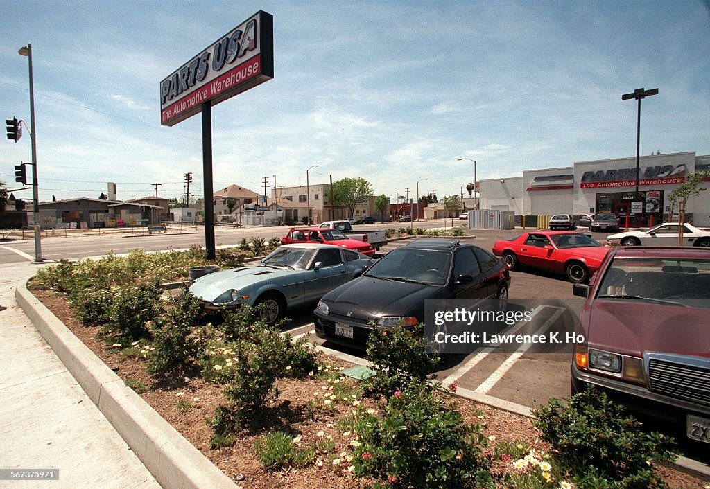 ME.PROMISE.4.0421.LH The new Parts USA store on the corner of Florence and Normandie in South Centra