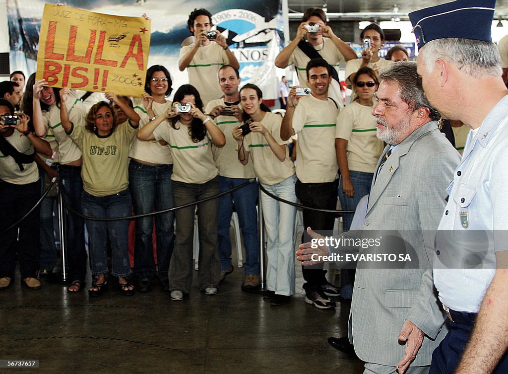 El presidente de Brasil, Luiz Inacio Lul