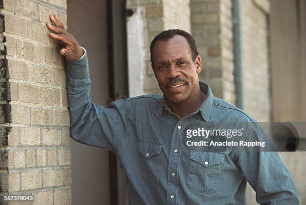 Actor Danny Glover is photographed for Los Angeles Times on April 17, 1996 in Hollywood, California. CREDIT MUST READ: Anacleto Rapping/Los Angeles...