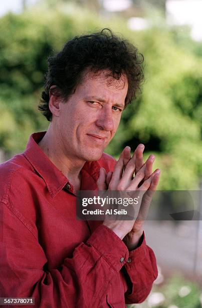 Rush.#2.AS.101196. Hollywood,CA. Actor Geoffrey Rush who stars as the adult David Helfgott in the new movie called Shine photographed in Hollywood....