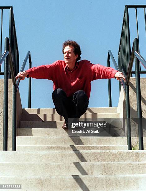 Rush.#1.AS.101196. Hollywood,CA. Actor Geoffrey Rush who stars as the adult David Helfgott in the new movie called Shine photographed in Hollywood....