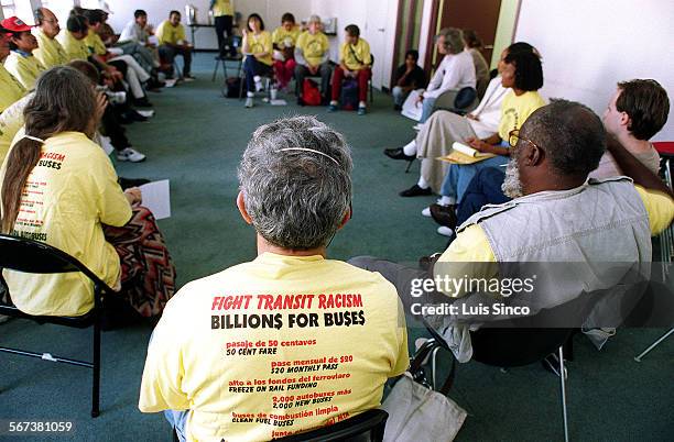 Bus Rider Line Los Angeles Bus Riders Union Photos and Premium High Res Pictures ...