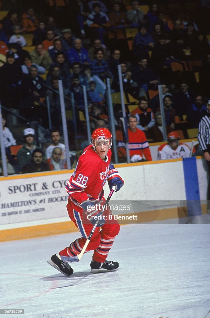 Eric Lindros On The Ice