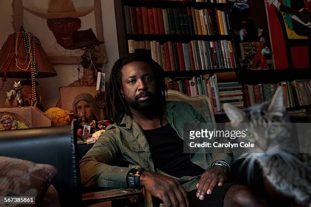 Author Marlon James, author of the new novel "A Brief History of Seven Killings." Marlon James photographed on Sept. 20, 2014 at Jumel Terrace Books,...