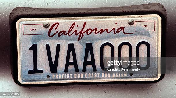 Ted Danson led a special press conference on Thursday, September 25 at Santa Monica Beach, to launch the Whale Tail License Plate. Photo of Danson...