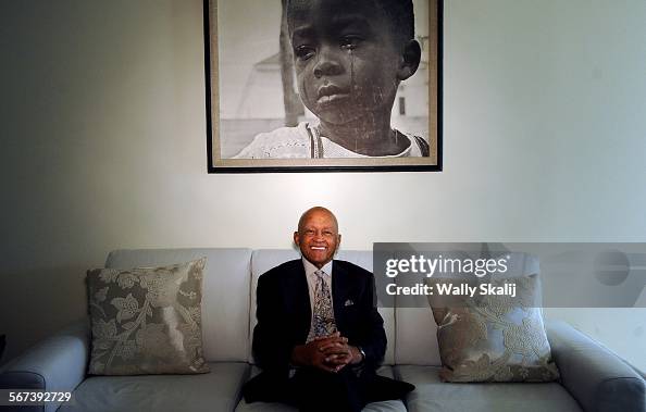 Judge Reece Retired Judge James Reese sits in his office in Los Angeles. Reese ...