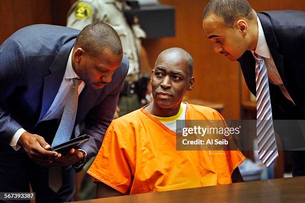 LOS ANGELES, CA. AUGUST 15, 2014 -- Actor Michael Jace who is charged with murder in the shooting d LOS ANGELES, CA. AUGUST 15, 2014 -- Actor Michael Jace who is charged with murder in the shooting d
