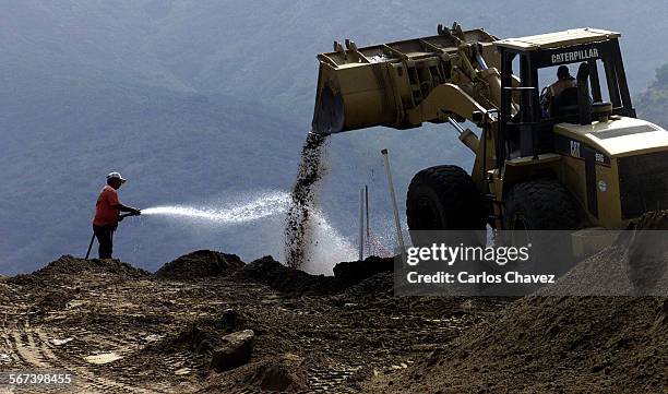 Contsruction has begun on the Camrosa Water district water diverion plant along the Calleguas Creek in Camarillo. The project will help stabilize the...