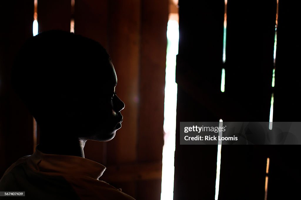 (PROTECTED), CENTRAL AFRICAN REPUBLIC --MONDAY, MARCH 12, 2014 -- Charly, 16, says he regrets leavin