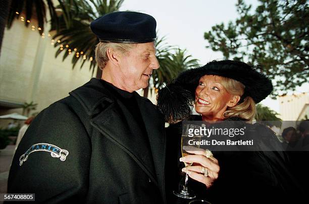 Islanders.Soderling.0824.DBNewportBeach.  Ron and Gail Soderling of Newport enjoy champagne during "An Evening On The Titanic". The Soderling's...