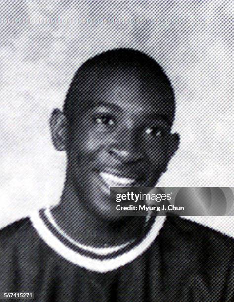 Littlerock HS yearbook photo of Richard Newton. DIGITAL IMAGE SHOT ON TUESDAY 5/23/2000.