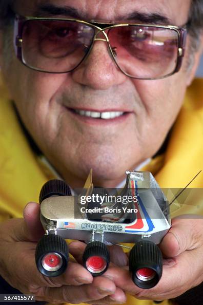This is George Barris (cq) who owns Barris Kustom Productions in North Hollywood. Barris is best kno This is George Barris (cq) who owns Barris Kustom Productions in North Hollywood. Barris is best kno