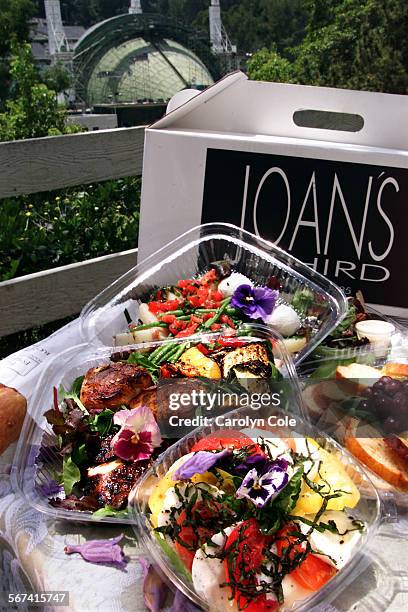 Picnic2.cc; .Joan's on Third, located at 8350 West Third St. In Los Angeles, provides "moveable feasts" to take to the Hollywood Bowl or anywhere....