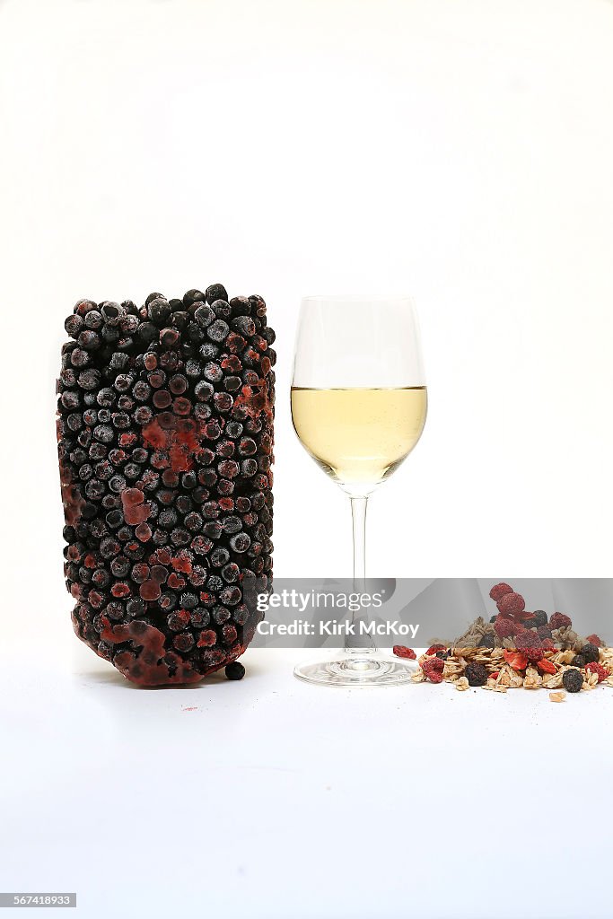 LOS ANGELES, CA - FEBURARY 4, 2014: The growing superfruit market just got a bit more crowded with n