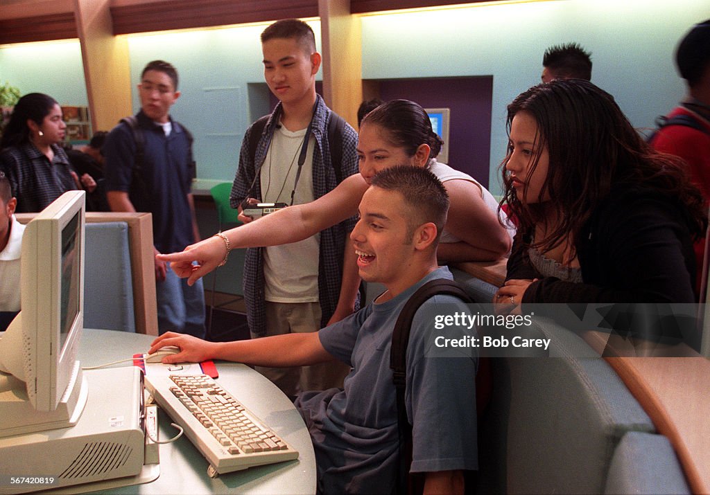The Central Library celebrated the expansion of it s teen libary ...