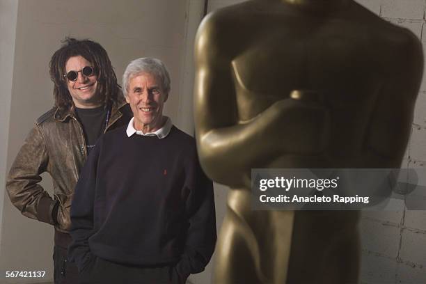 Musician Don Was and Burt Bacharach are photographed for Los Angeles Times on March 8, 2000 in Beverly Hills, California. CREDIT MUST READ: Anacleto...