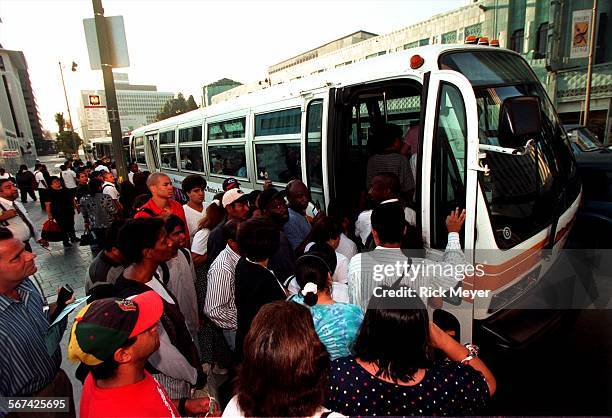 Bus Rider Line Los Angeles Bus Riders Union Photos and Premium High Res Pictures ...