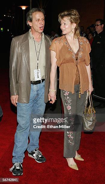 Actor Richard Gilliland and his wife, actress Jean Smart, arrive at the Legends Celebrity Invitational Charity Poker Tournament at the Palms Casino...