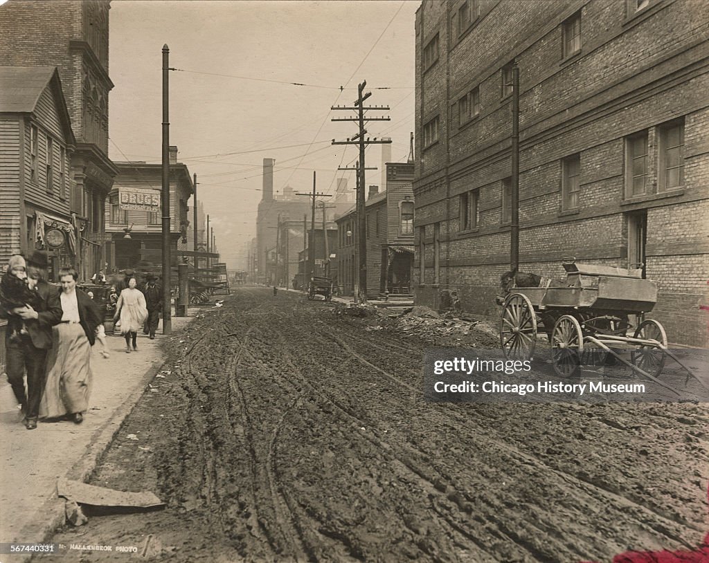 Jefferson Street north from Ewing Street