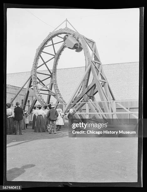 White City amusement park, Chicago, Illinois, 1905 or 1906.