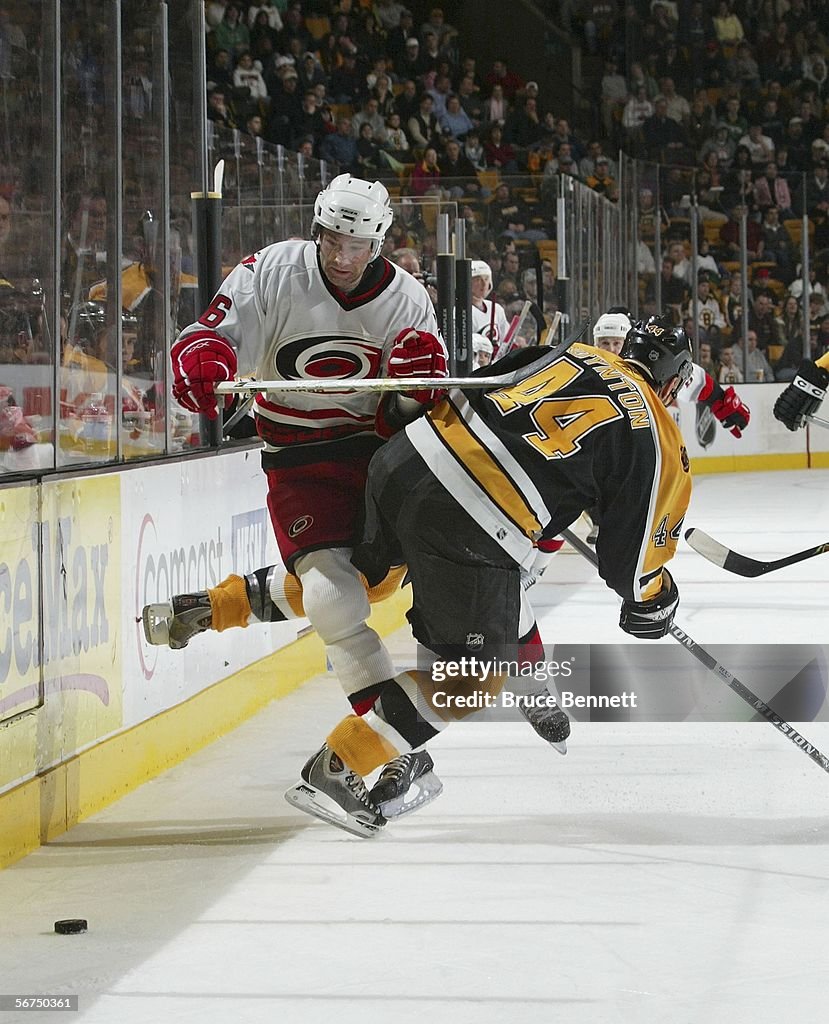 Carolina Hurricanes v Boston Bruins