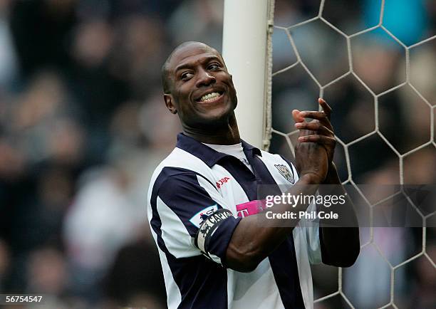 West Bromich, UNITED KINGDOM Kevin Campbell of West Bromich during the Barclays Priemiership match between West Bromich Albion and Blackburn Rovers...