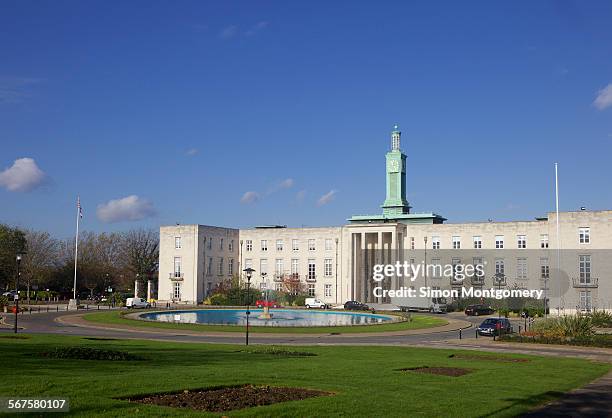 waltham forest town hall - walthamstow fotografías e imágenes de stock