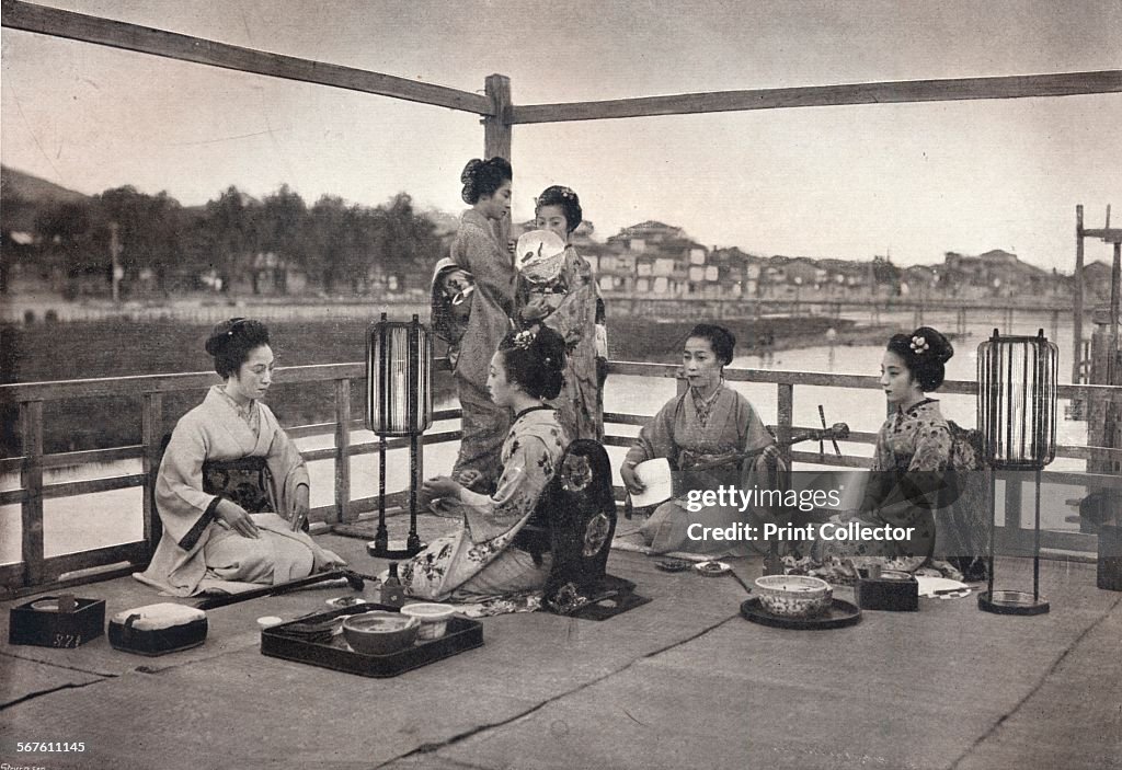 'A Japanese Meal', c1903