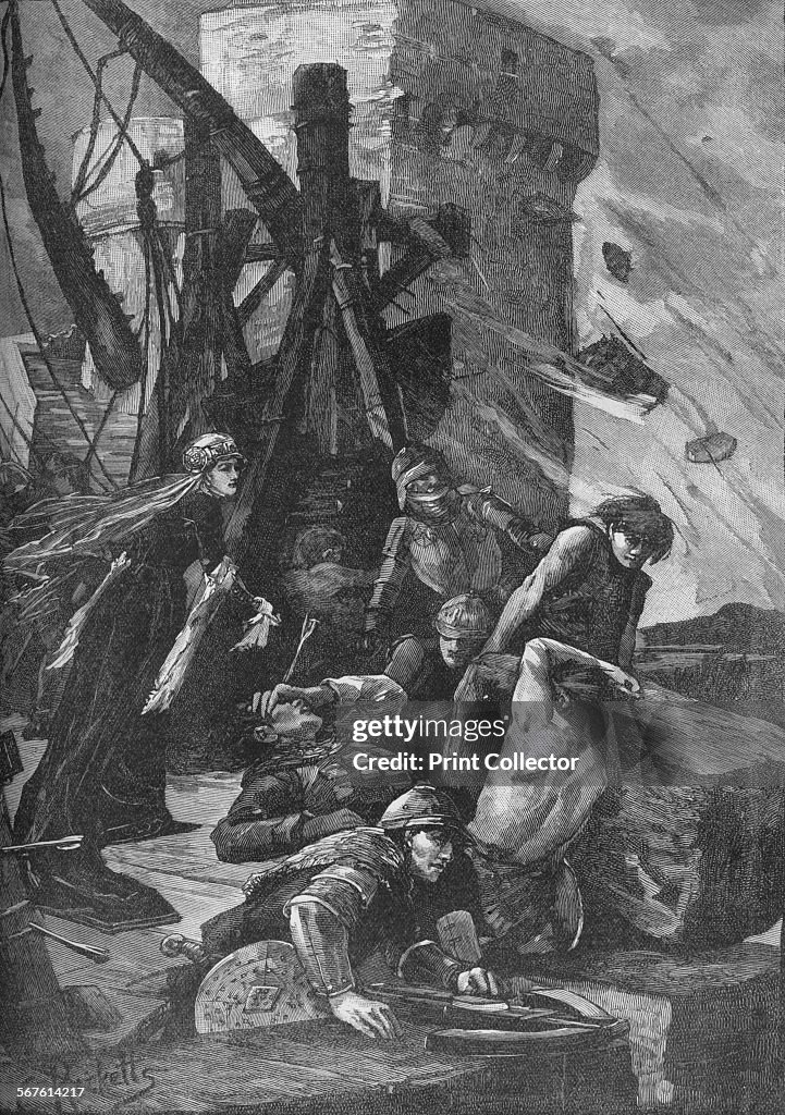 Black Agnes at the Siege of Dunbar, 1338 (1905)