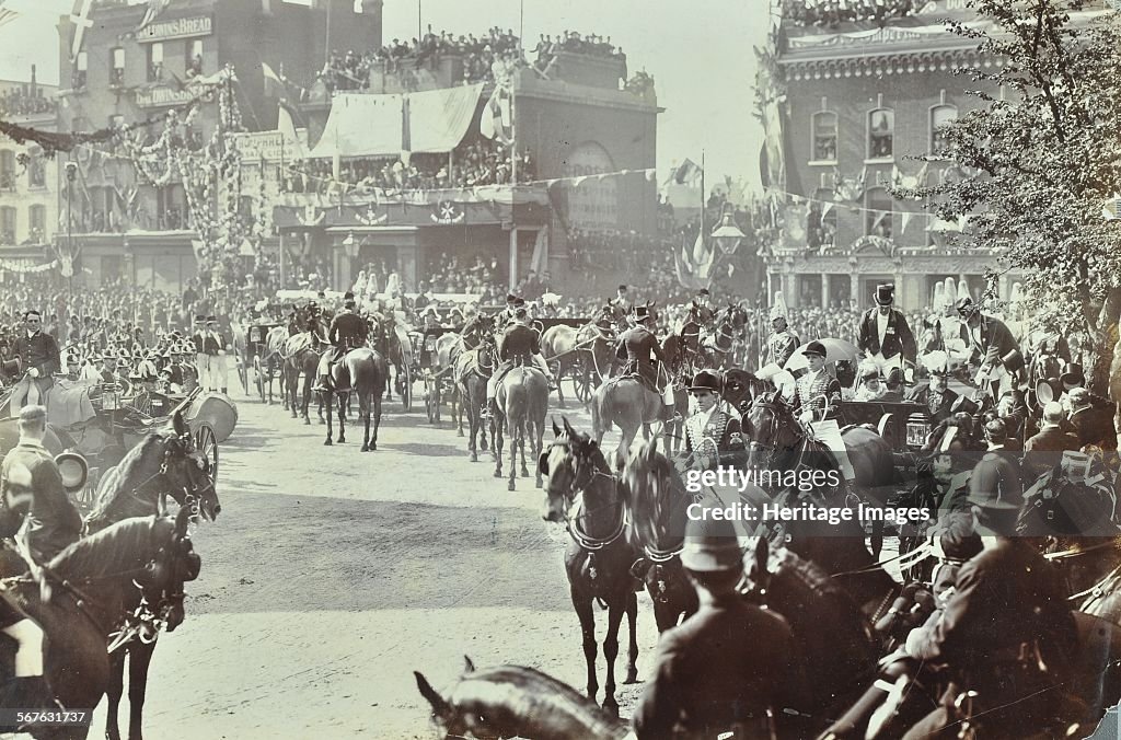 Official Opening Of The Blackwall Tunnel, Poplar, London, 1897