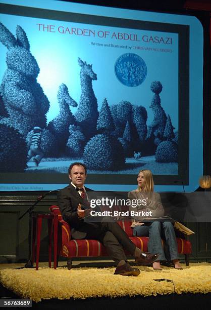 John C. Reilly and Claire Danes read at the Children of Bellevue's Reach Out and Read 10th Anniversary Celebration at the Great Hall of The Cooper...