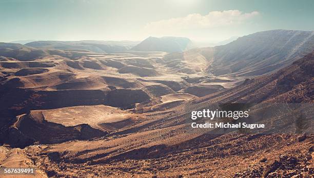 desert landscape of the empty quarter, oman. - salalah oman stock pictures, royalty-free photos & images