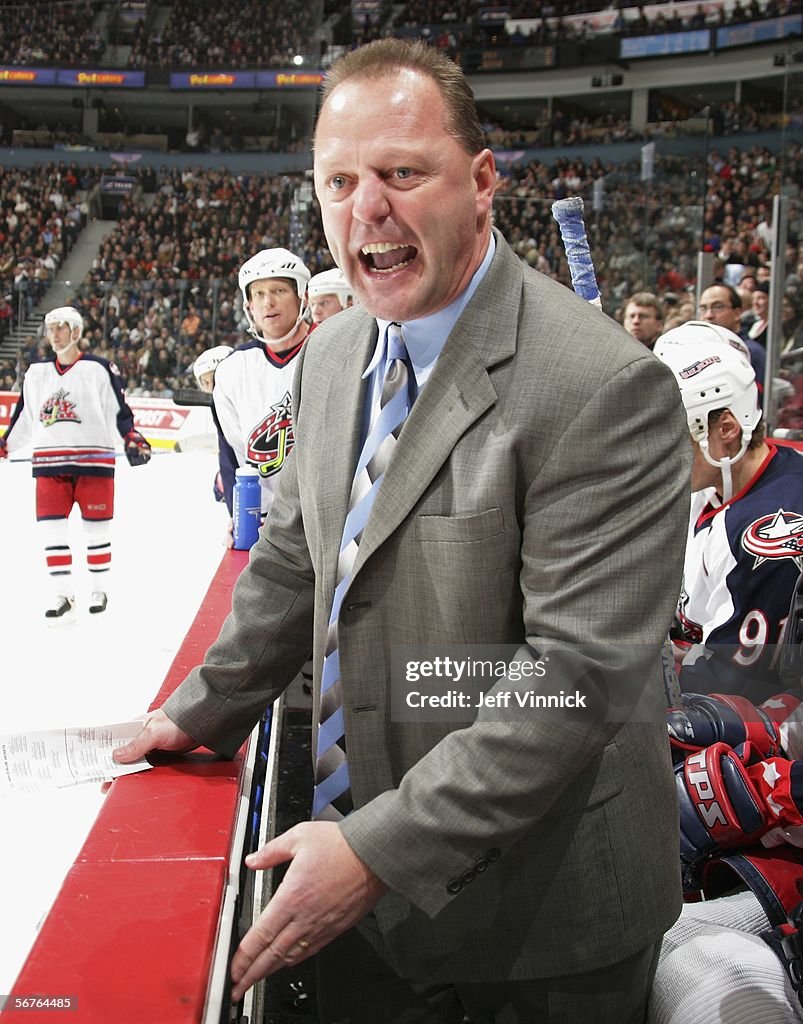 Columbus Blue Jackets v Vancouver Canucks