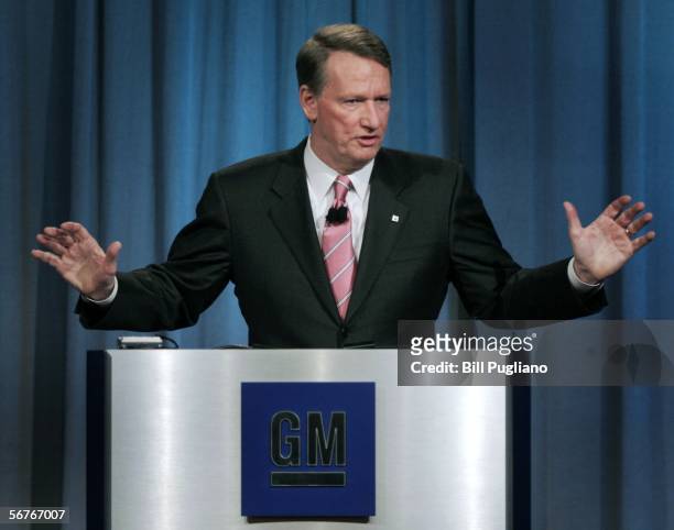 General Motors Chairman and Chief Executive Officer Rick Wagoner announces additional cost cutting actions to support GM's North American turnaround...