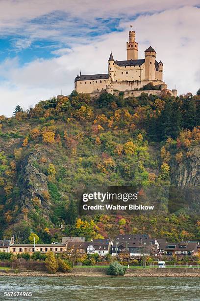 germany, rheinland-pfalz, exterior - germany castle stock pictures, royalty-free photos & images
