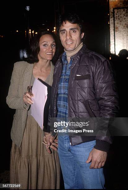 Valerie Harper and Tony Cacciotti circa 1981 in Los Angeles, California.