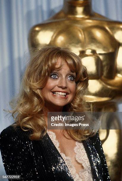 Goldie Hawn attends the 52nd Annual Academy Awards circa 1980 in Los Angeles, California.