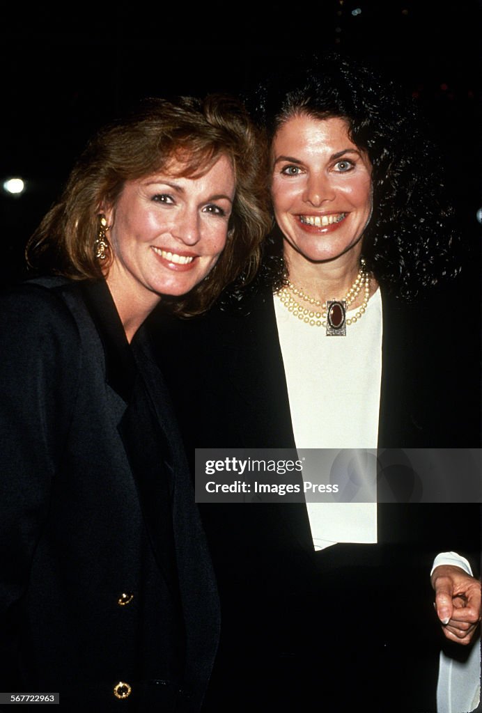 Phyllis George and Sherry Lansing...