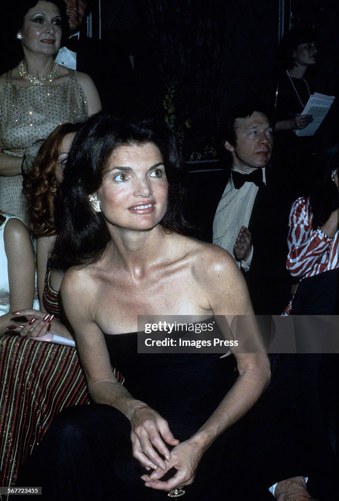 Jacqueline Kennedy Onassis circa 1976 in New York City. News Photo