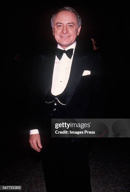 Pierre Berge circa 1983 in New York City.