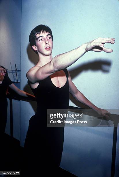 Ron Reagan Jr., the Ballet dancer circa 1980 in New York City.